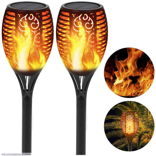 Garden Solar Flame Light  by Wishshop