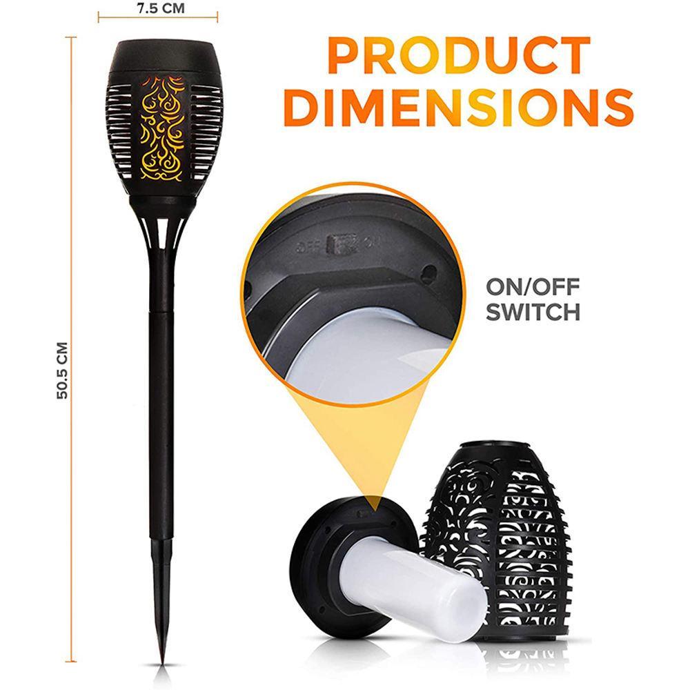 Garden Solar Flame Light&nbsp  by Wishshop