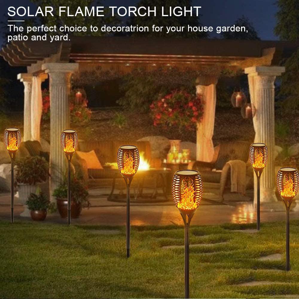 Garden Solar Flame Light&nbsp  by Wishshop
